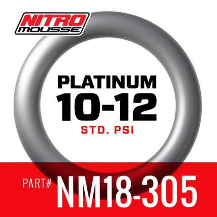 TUSK TALON HYBRID GUMMY 110/100-18 Tires on a 1.85 Rim // 10-12 PSI Nitromousse